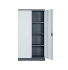 Two Doors 1850mm Height 0.6mm Cold Rolled Steel Filing Cabinets Electrostatic