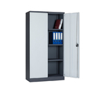 Two Doors 1850mm Height 0.6mm Cold Rolled Steel Filing Cabinets Electrostatic